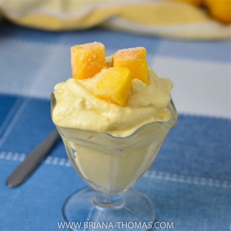 Mango Soft Serve For One Thm E Only 3 Ingredients Briana Thomas