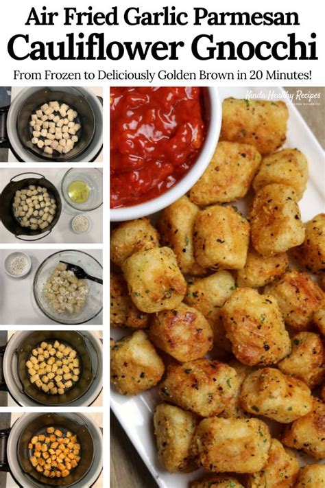 Cilantro chicken mini wontons are also excellent in the air fryer! Garlic Parmesan Cauliflower Gnocchi in the Air Fryer | Air ...