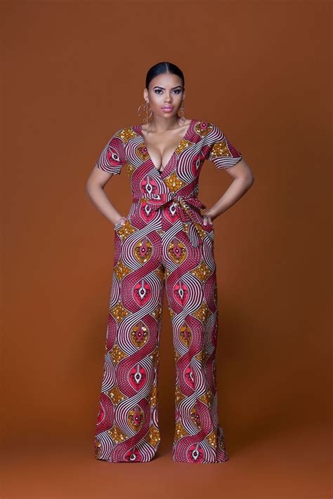 African Print Malawi Jumpsuit African Print Jumpsuit African Fashion