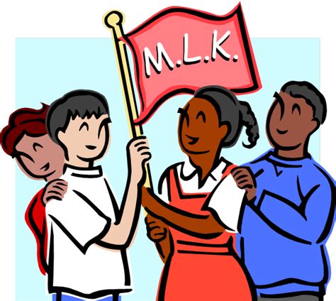 Martin Luther King Day Clip Art Clipart Best