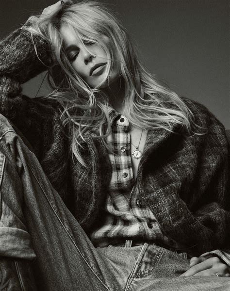 Claudia Schiffer Is All Denim Lensed By Gregory Harris For Vogue Paris