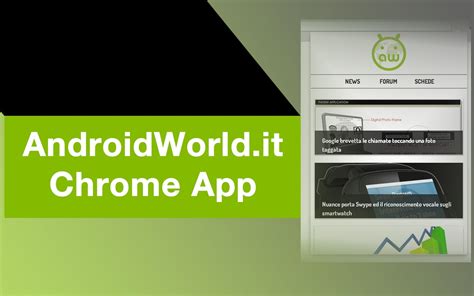 Androidworldit Presenta La Sua Nuova Estensione Per Chrome Androidworld