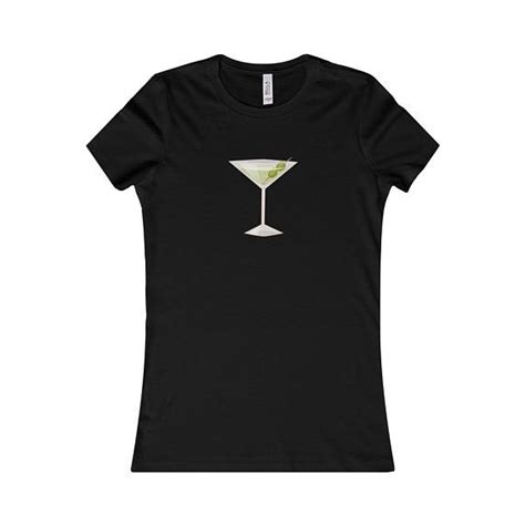 Martini Cocktail T Shirt For Women Cocktail Tee Martini Lover Shirt