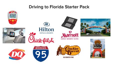 Driving To Florida Starter Pack Rstarterpacks