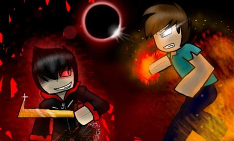 Colors Live Red Eyes Vs Herobrine By Oolucentezzaoo