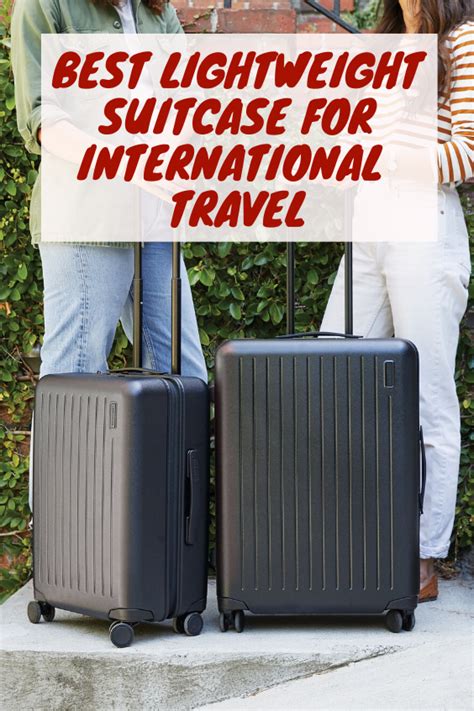 Best Lightweight Suitcase For International Travel Lightweight