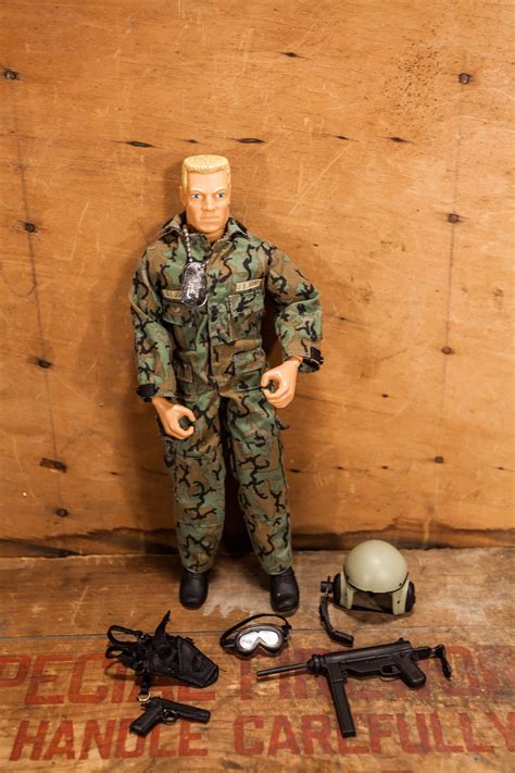 Vintage 1996 Gi Joe Hasbro Us Army Tank Commander Action Figure Toys 12