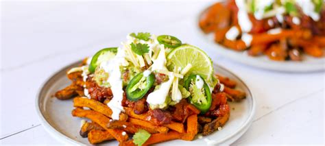 Loaded Mexican Sweet Potato Fries