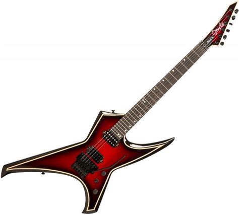 Guitare électrique métal Ormsby Metal X 6 red dead rouge