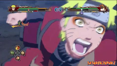 Naruto Ultimate Ninja Storm Revolution Sage Naruto Vs Sasuke Taka