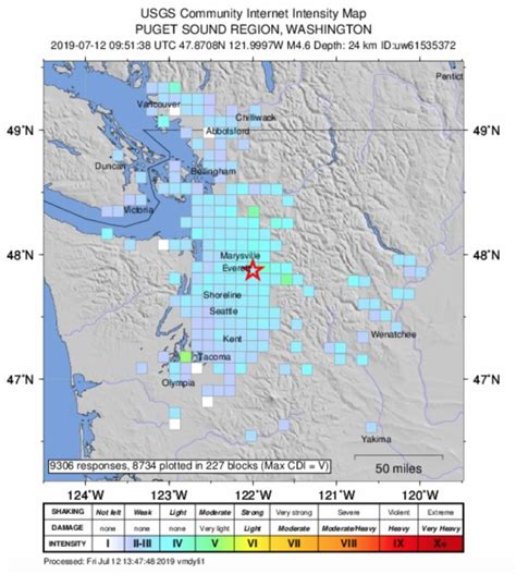 46 Earthquake Rattles Seattle Region In The Middle Of The Night Geekwire