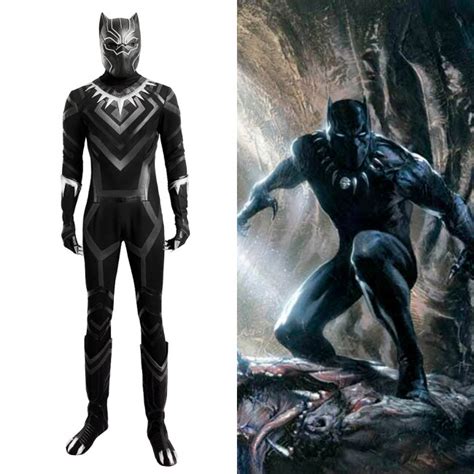 Black Panther Complete Cosplay Costume Costume Party World