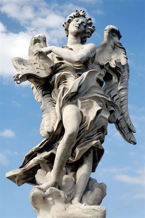 Ponte Santangelo Bernini Sculpture Angel Sculpture Baroque Sculpture