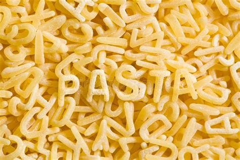 Alphabet Pasta Stock Image Image Of Pasta Alphabet 66142897