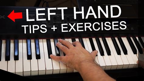 Easy Left Hand Piano Playing Tips And Exercises Youtube