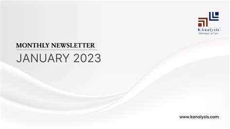 News Updates January 2023