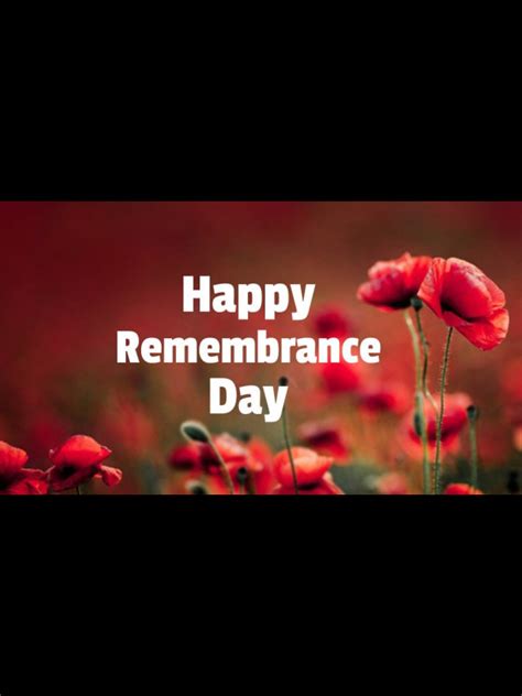 35 Remembrance Day Messages And Quotes