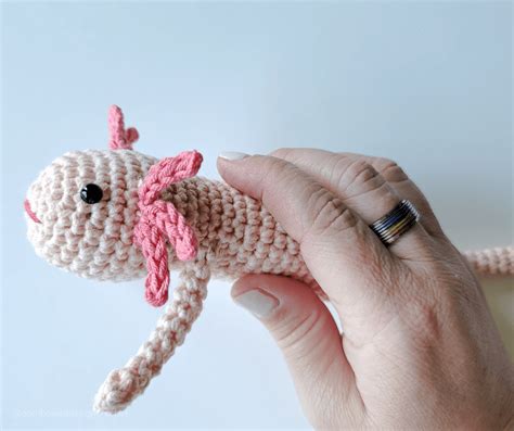 Axolotl Crochet Pattern Oombawka Design Crochet