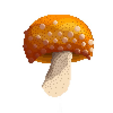 Pixel Art Mushroom Practice R Pixelart