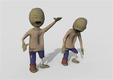 Zombie 3d Asset Animated Cgtrader