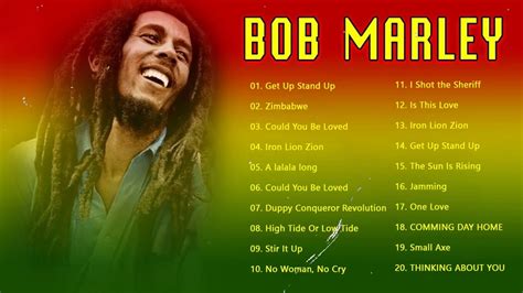 Bob Marley Greatest Hits Reggae Songs Bob Marley Full Playlist Bob Marley Hits Youtube