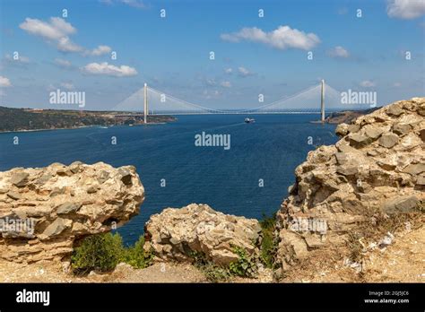 Yavuz Sultan Selim Bridge Of Istanbul Turkey Stock Photo Alamy