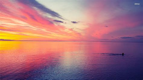 1920×1080 Sunset Landscape Beach Sunset Wallpaper Sunset Wallpaper