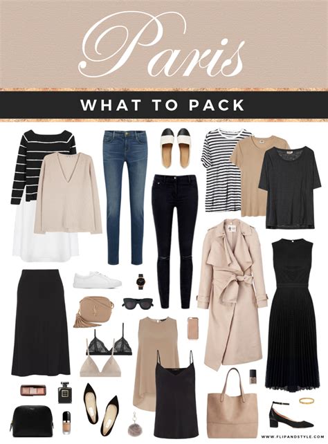 What To Pack Paris Outfits Fashion Capsule Fashion