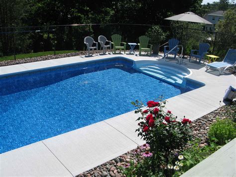 Traditional Inground Pool From Summer 2011 Super Clean Simple And