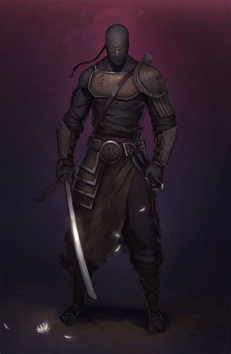 Aleksey Bayura On Ninja Art Warrior Character Portraits