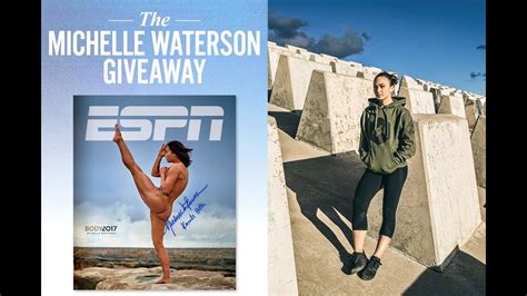 Michelle Waterson Espn The Body Issue Giveaway Youtube
