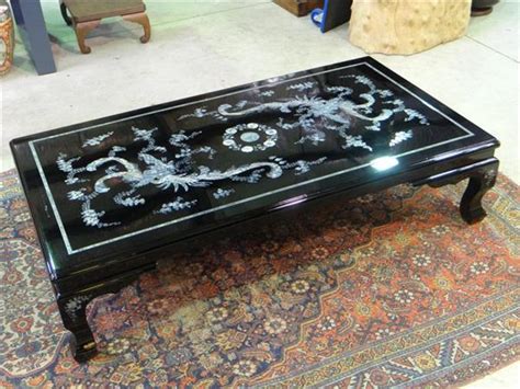 Korean Mother Of Pearl Table Mx