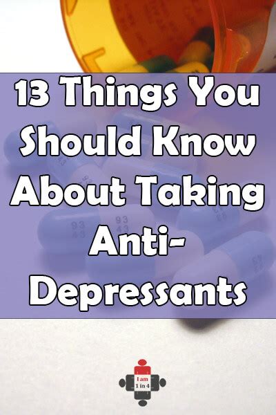 13 things you should know about taking antidepressants i am 1 in 4