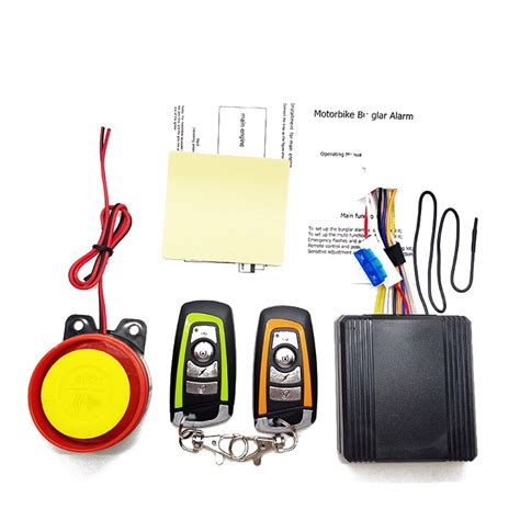 12v Universal Motorcycle Alarm System Scooter Anti Theft Secure Alarm