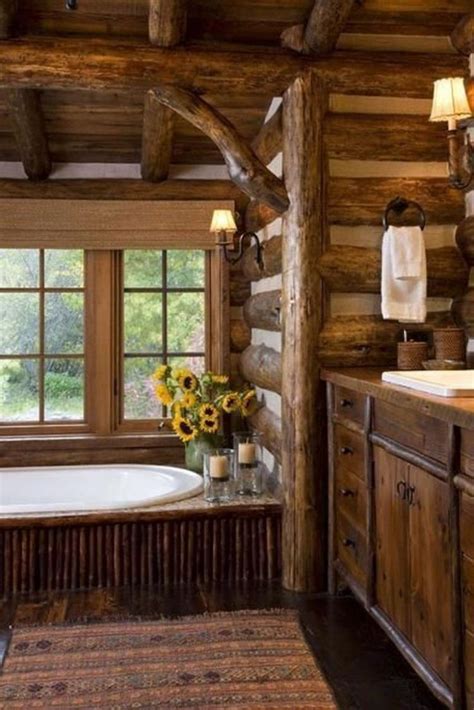creative rustic bathroom decoration and 40 best design ideasvhomez vhomez rustic cabin