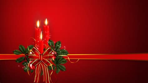 Christmas Ornament With Candle Hd Wallpaper Wallpaperfx