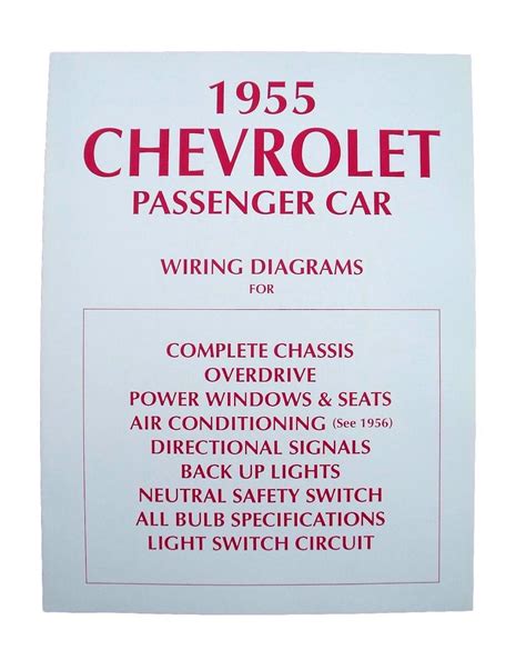 1955 Chevy Wiring Diagram 55 Wdp