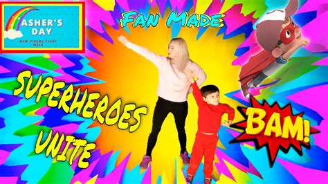 Ashers Day Koo Koo Kanga Roo Superheroes Unite Fan Made Video