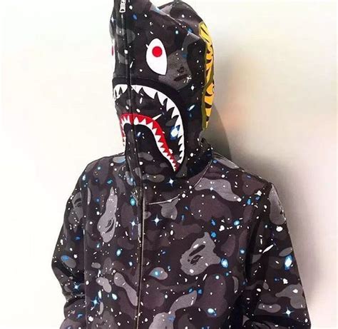 Image Result For Bape Shark Hoodie Bape Coat Bape Men