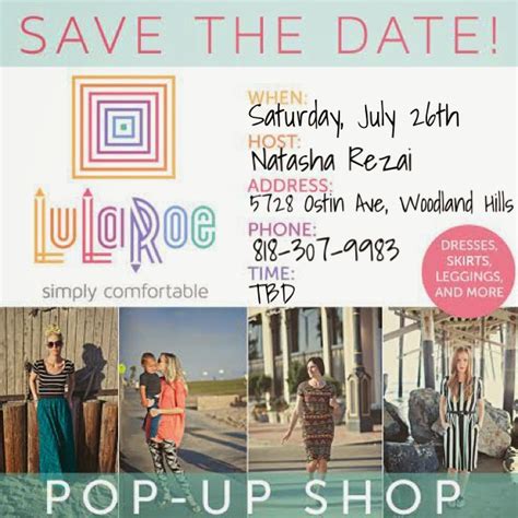 Woodland Hills Ward Relief Society Lularoe Pop Up Shop Hosted By