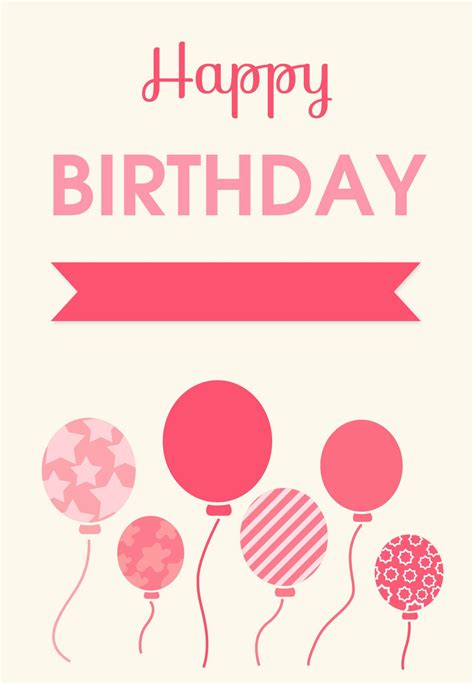 Printable Birthday Cards For Him Or Her Print Happy Birthday Card 21