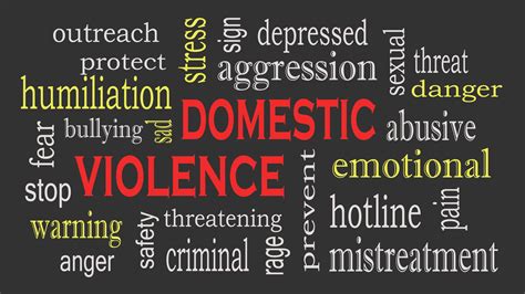 The Problem Of Domestic Violence One World Education