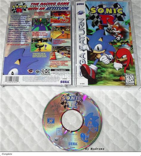 Sonic R Sega Saturn United States Of America 81800