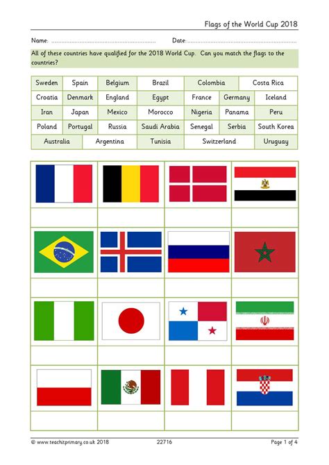 Country Flags With Names And Capitals Pdf Free Downlo
