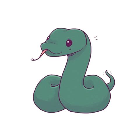 Au 21 Grunner Til Snakes Drawing Cute The Following Are Snakes