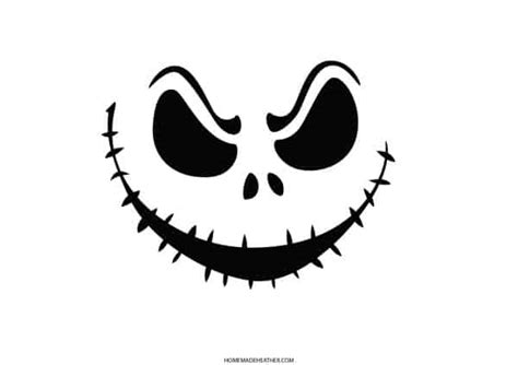 Nightmare Before Christmas Sally Pumpkin Carving Stencils