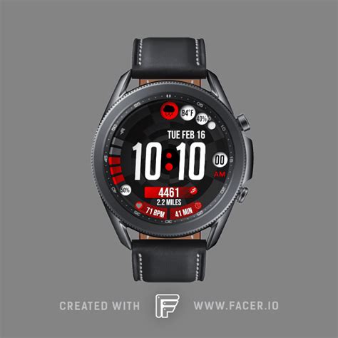 s1a titanium 202 watch face for apple watch samsung gear s3 huawei watch and more facer