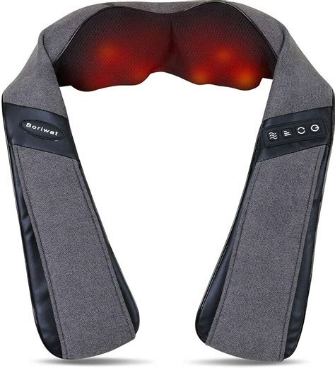 Boriwat Neck And Back Massager With Heat 3999 Delivered Yr Innovation Via Amazon Au Ozbargain