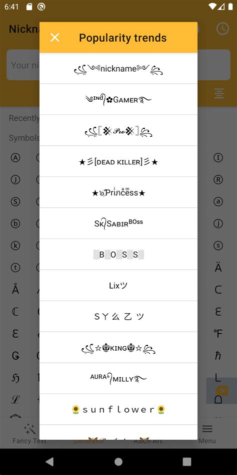 Fancy Text Symbols V290 Mod Apk Premium Unlocked Download