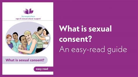 What Is Sexual Consent An Easy Read Guide Suffolk Ordinary Lives